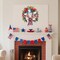 22 Inch Patriotic Spring Wreaths for Front Door 4th of July Wreaths with Red White Blue Hydrangea Flag Bowknot Wreath for Memorial Day Independence Day Home Decor